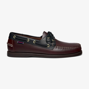 Sebago - Docksides Uomo Nero - Portland Lea Wax Lea