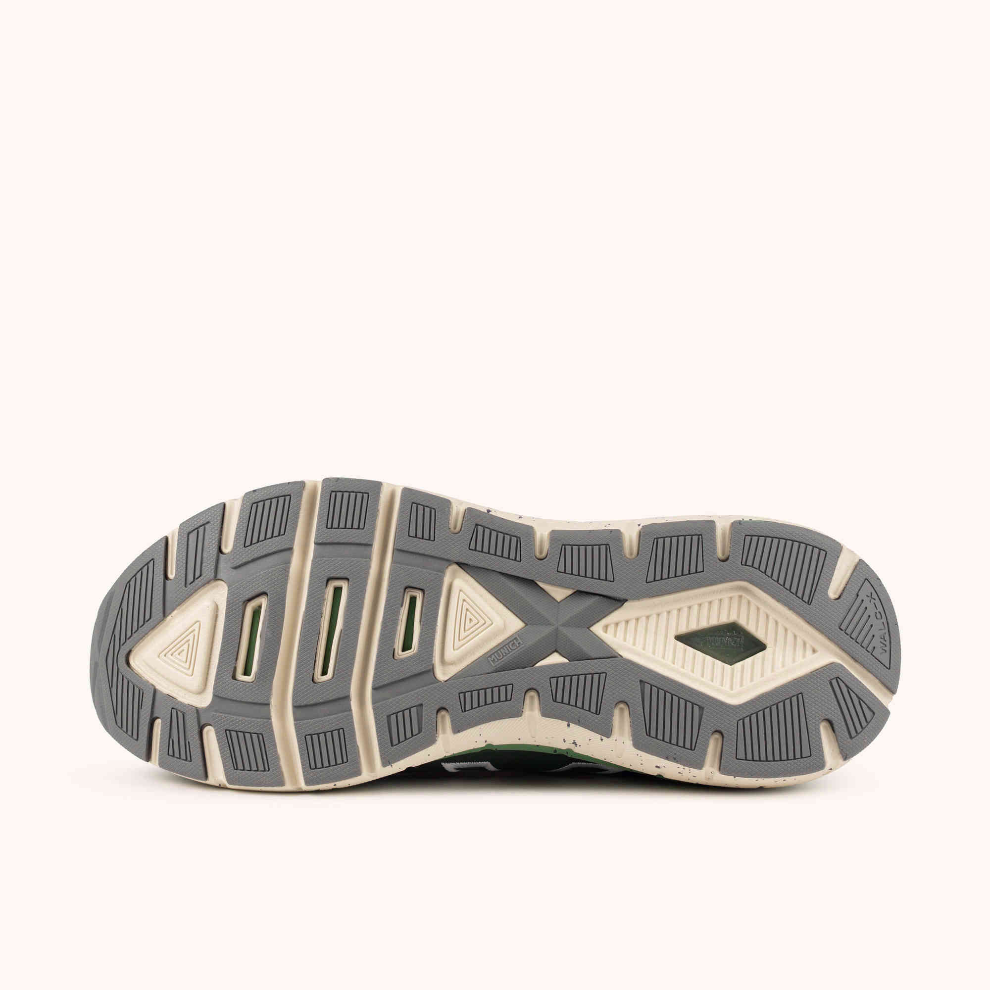 MUNICH KAVA 31 Zapatilla Deportiva de Estilo Urbano Verde Oscuro