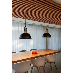 MARGOT Lampe suspension noire