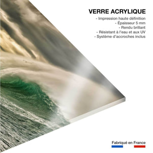 Tableau session surf belharra Tableau plexiglas