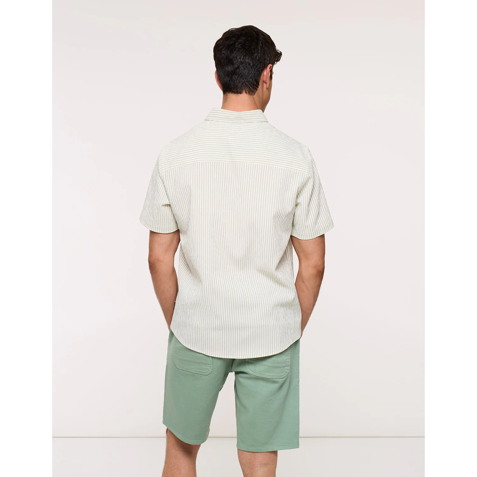 Camisa Manga Corta Verde - Tamesis