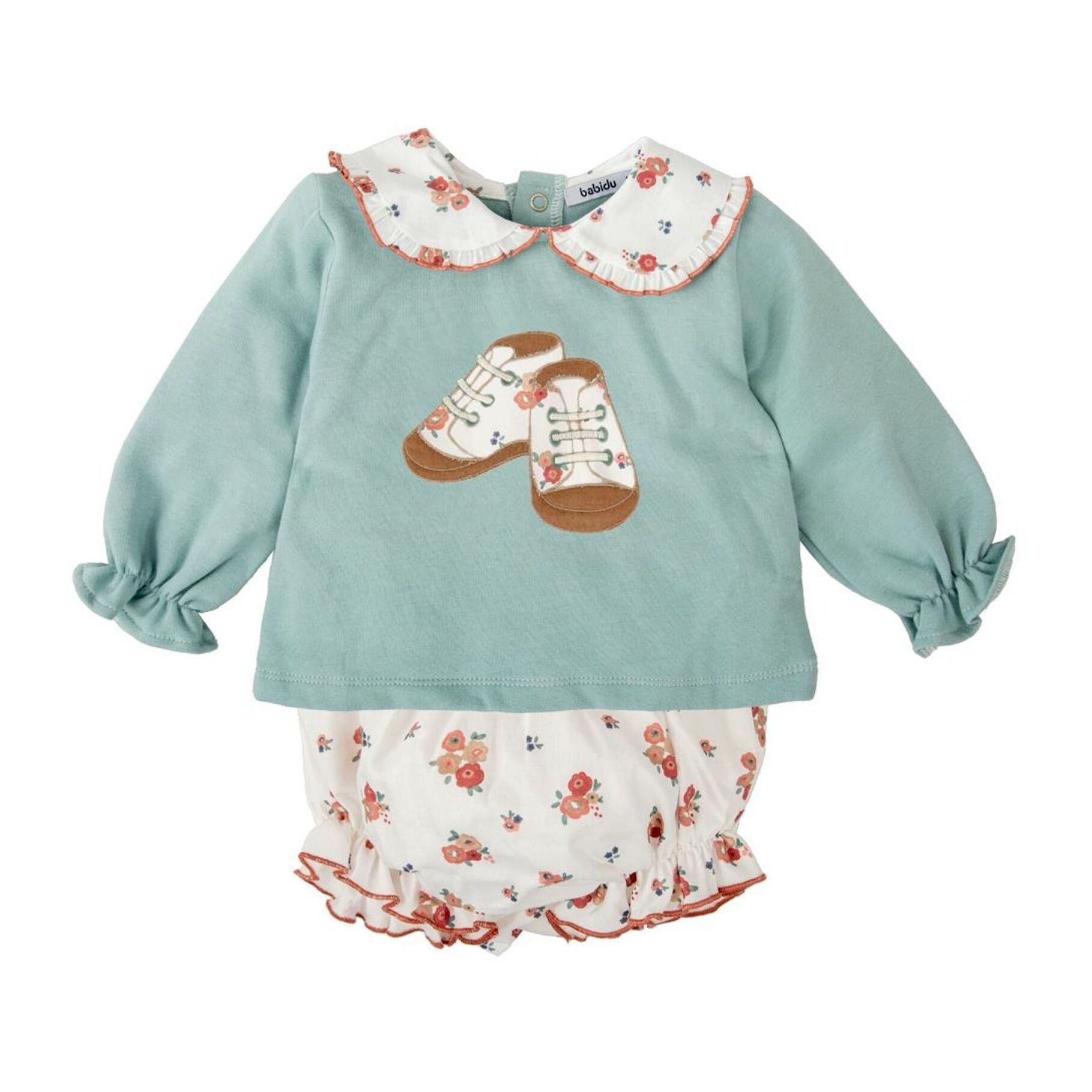 Conjunto Felpa Bebe Niña Ambar