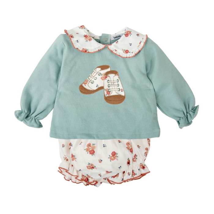 Conjunto Felpa Bebe Niña Ambar