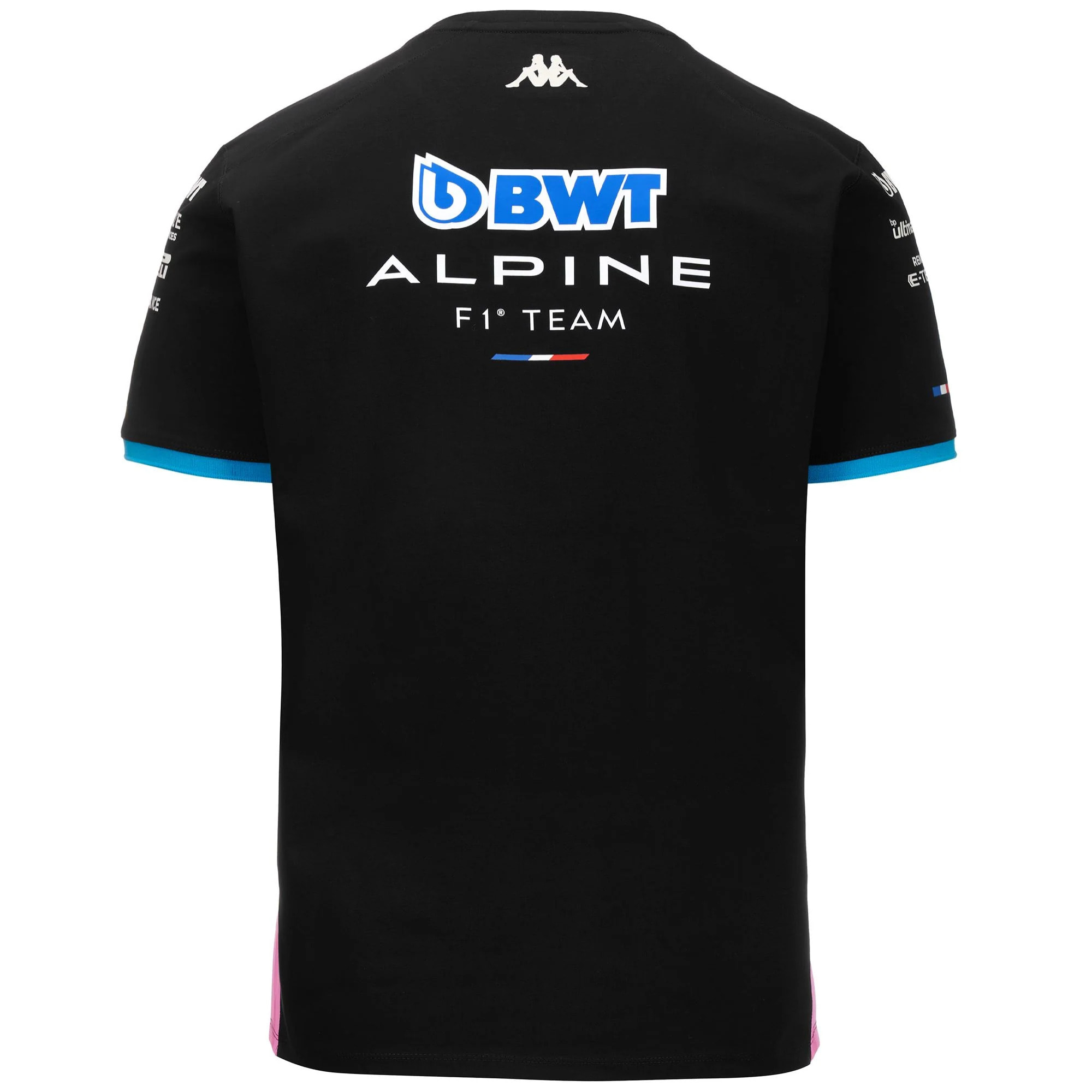 Kappa - T-Shirts & Top Uomo Nero - Adiry Alpine F1