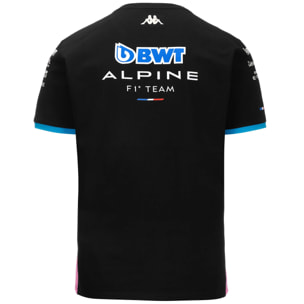 Kappa - T-Shirts & Top Uomo Nero - Adiry Alpine F1