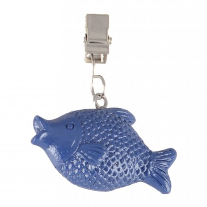 POIDS DE NAPPE POISSON BLEU - SET DE 4