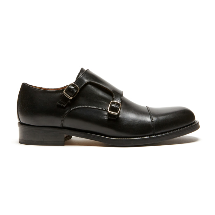 Monk strap British Passport nero