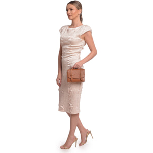 Borsa a mano Anna Luchini Cammello