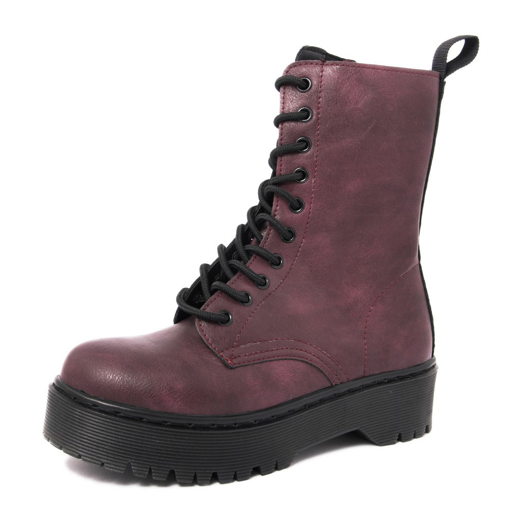 Stivaletti Donna colore Bordeaux