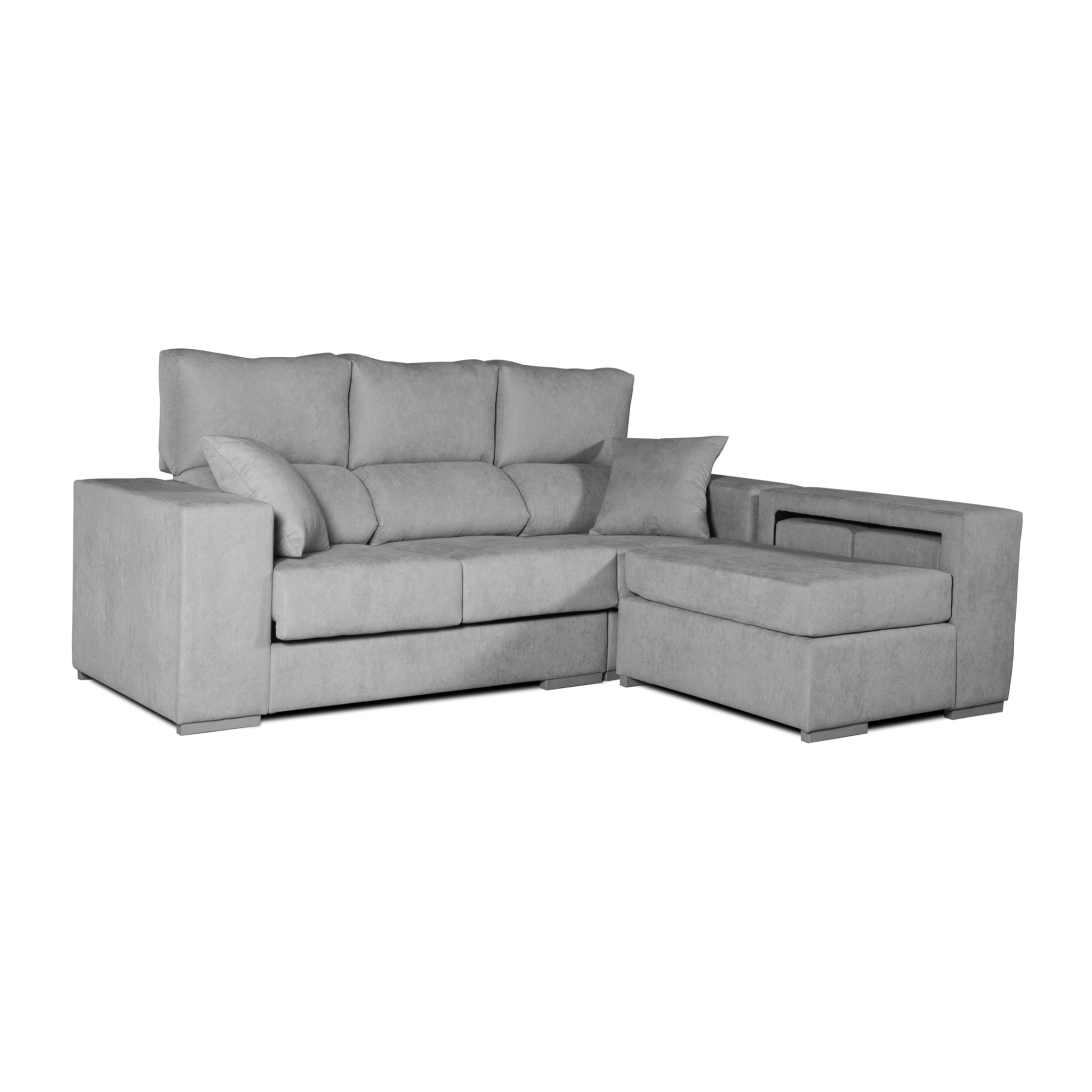 Chaise Longue Marbella Gris Izquierda