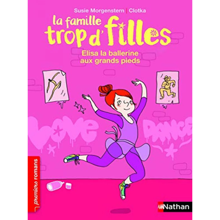Morgenstern, Susie | La Famille trop d'filles: Elisa, la ballerine aux grands pieds | Livre d'occasion