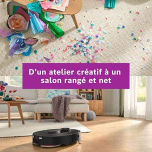 Robot Aspirateur Laveur BOSCH Spotless Max Noir