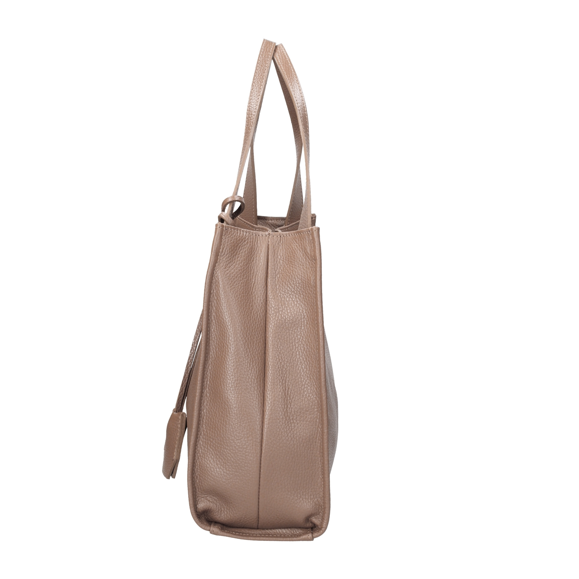 Borsa a spalla  da donna In Vera pelle Made in Italy 34x32x11 cm