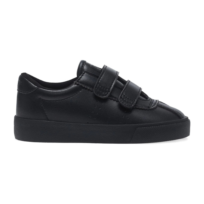 Superga - Sneakers Bambino/a Nero - 2843 KIDS CLUB S STRAPS VEGAN MATERIAL
