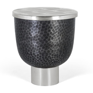 Mesas de Centro de Aluminio 46 Cm Estilo Industrial Moderno