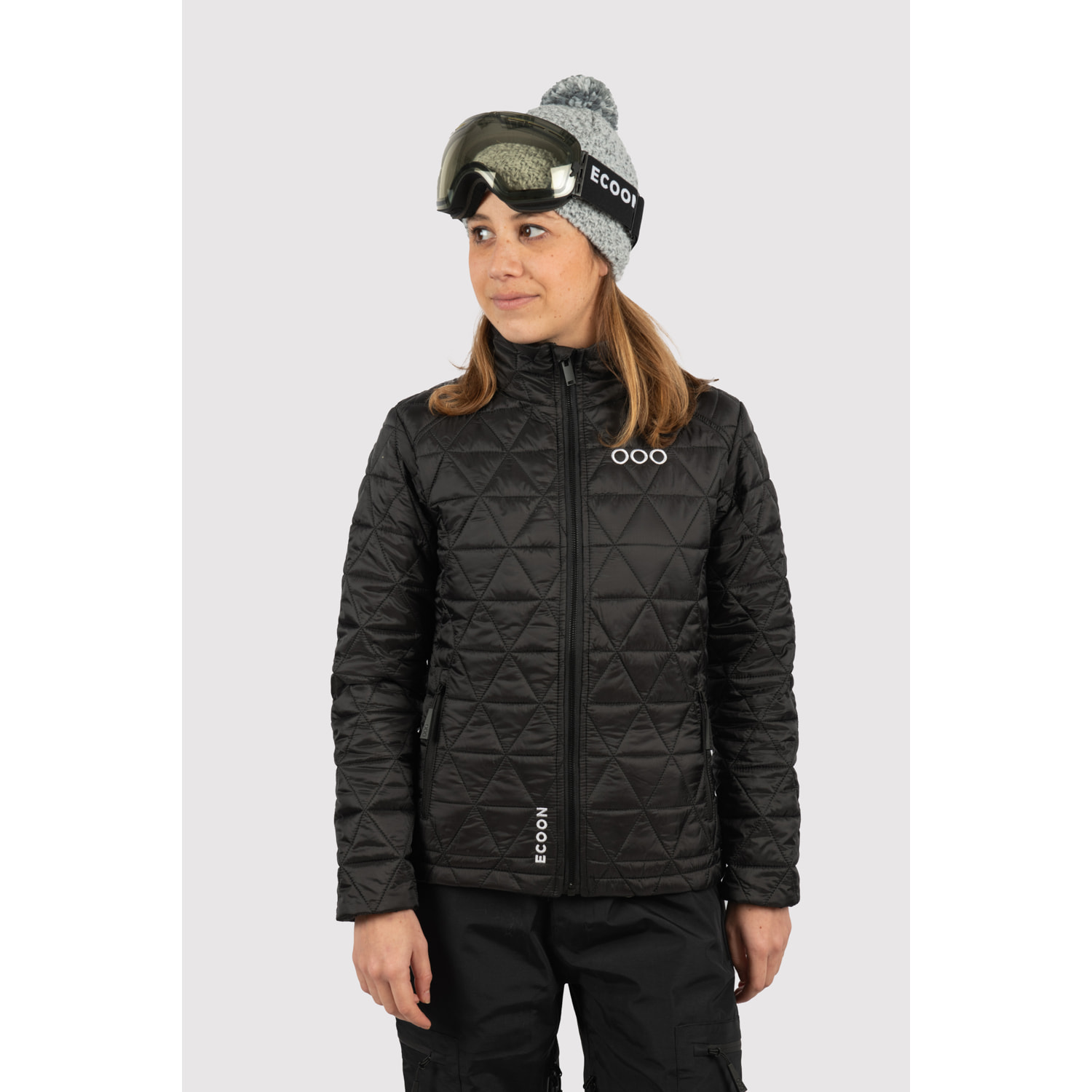Chaqueta ECO Active Insulated Jacket marca ECOON - Negro