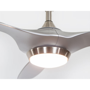 Ventilatore da soffitto ø132 cm con LED e Wifi Reversibile Hypersilence