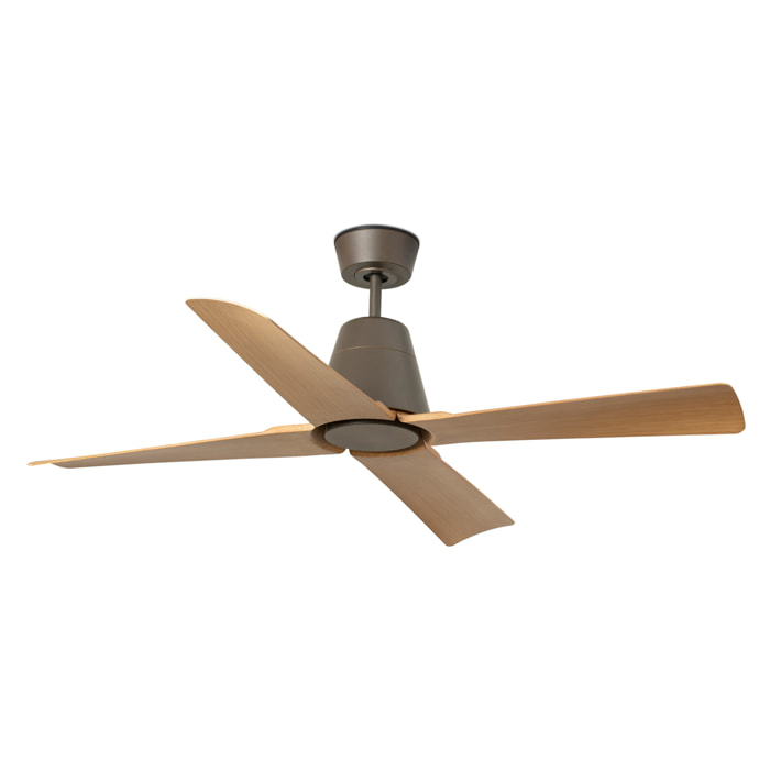 TYPHOON M Ventilatore a soffitto marrone/legno