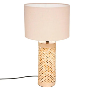 Lampe de table salma bambou