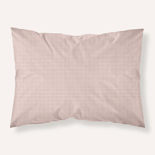 Taie d'oreiller en jacquard Jávea pequeña Bordeaux