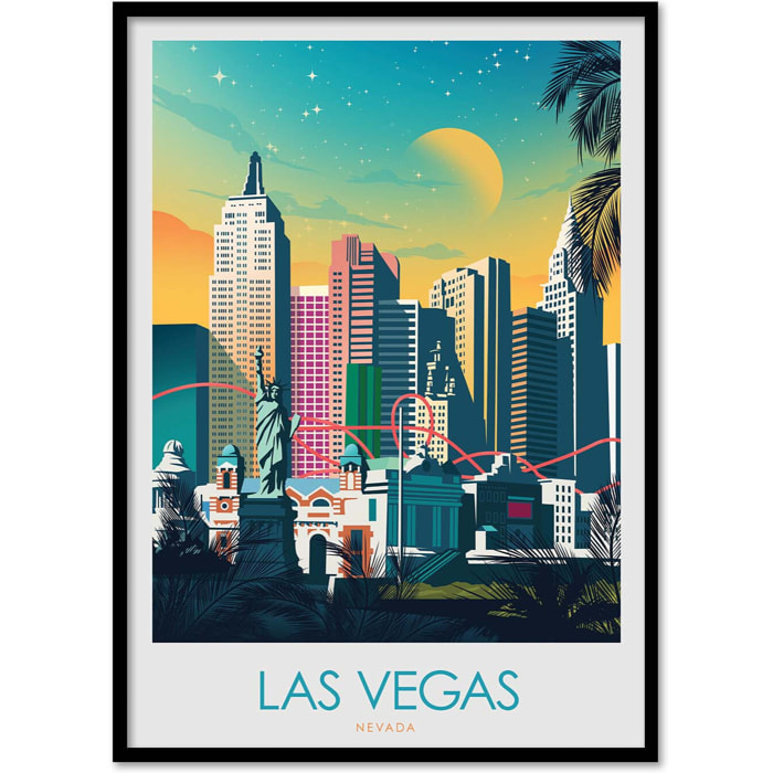 Affiche - Las Vegas - Studio Inception