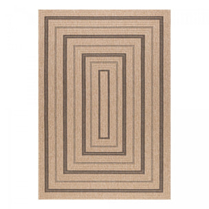 Tapis extérieur tissé kilim rectangle GEBI