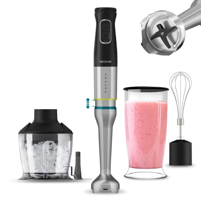 Cecotec Frullatore a immersione Katana 15 Chop B