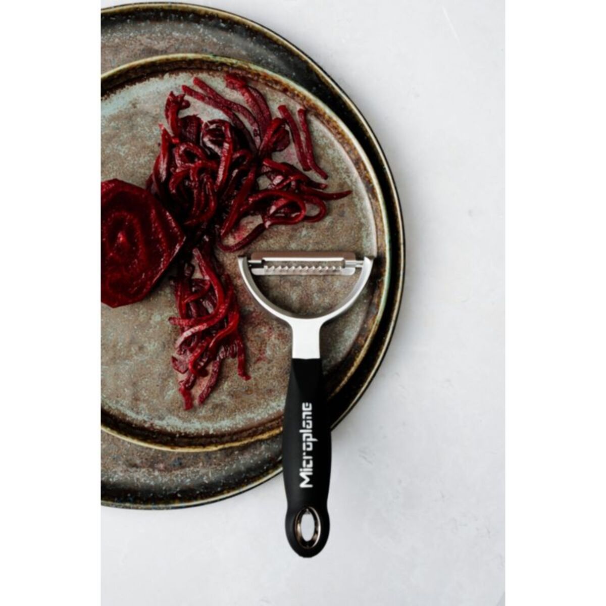 Eplucheur MICROPLANE Profesional Y Julienne Black