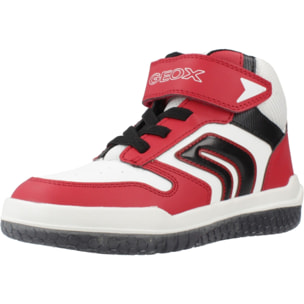 Zapatillas Niño de la marca GEOX  modelo J BUZZERLIGHT BOY ROJO