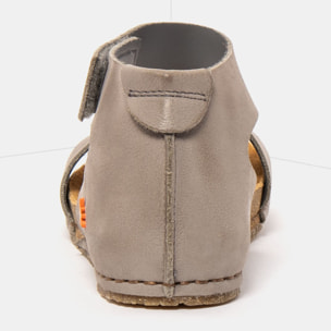 Sandalias 0382 ROMA CINDER/ CRETA color Cinder