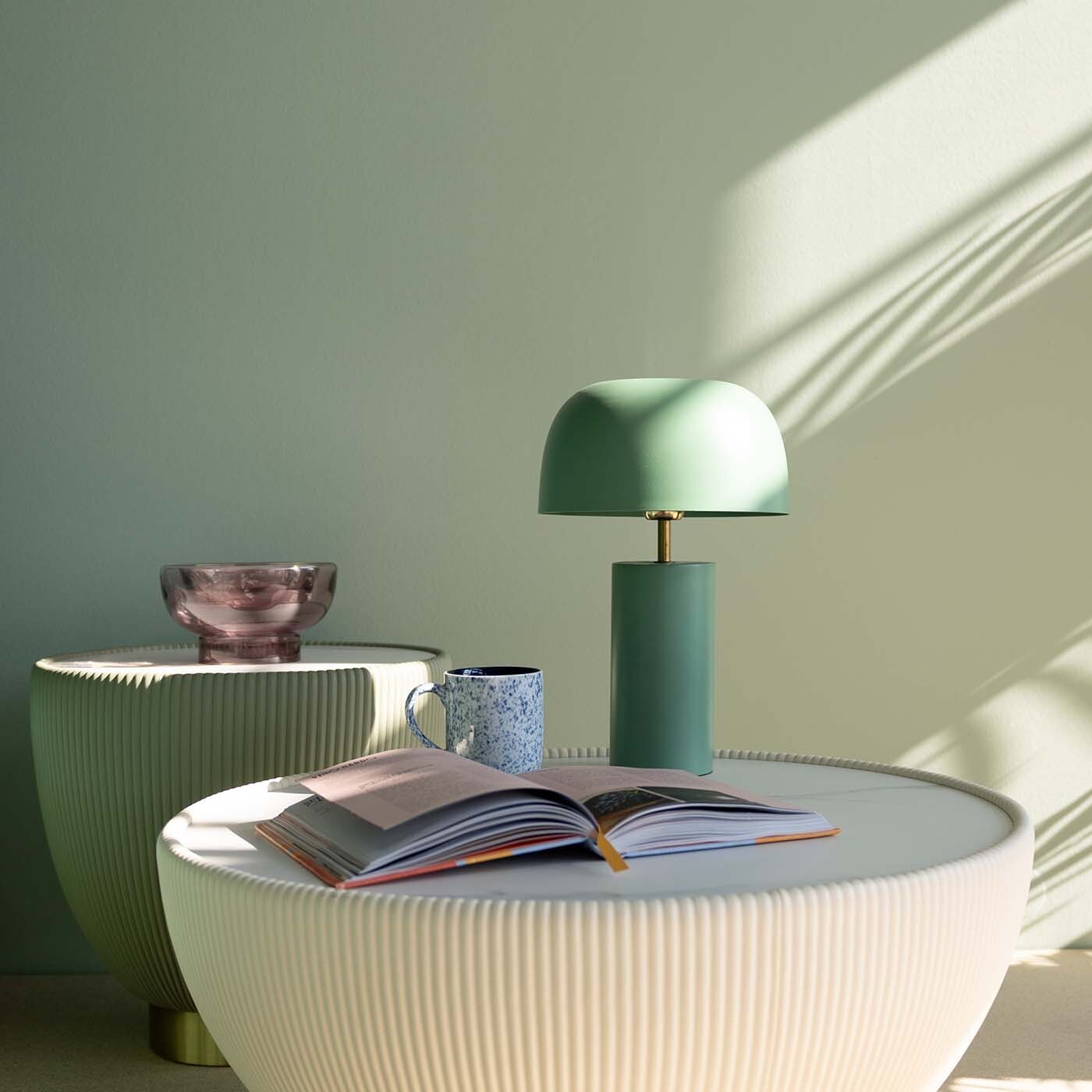 Lampe Loungy vert sage Kare Design