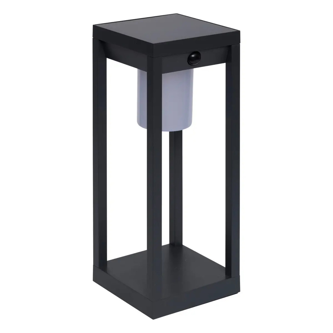 Lanterne Piky solaire gris graphite H40cm