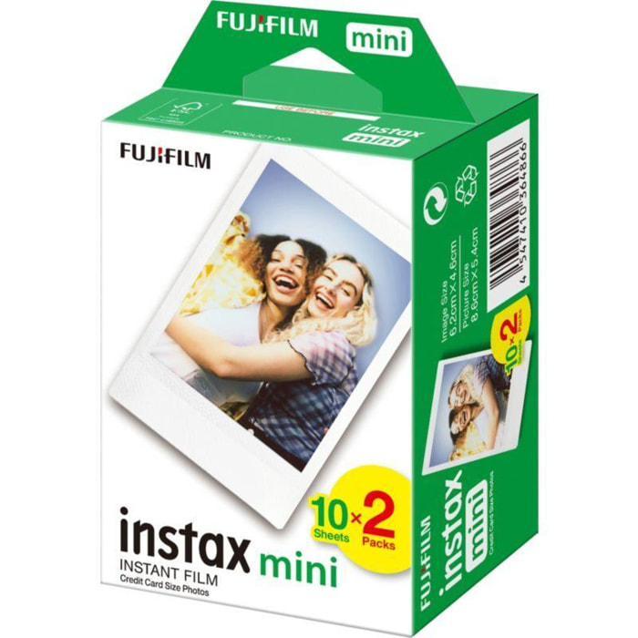 Appareil photo Instantané FUJIFILM Pack iconique instax mini 12 Blanc