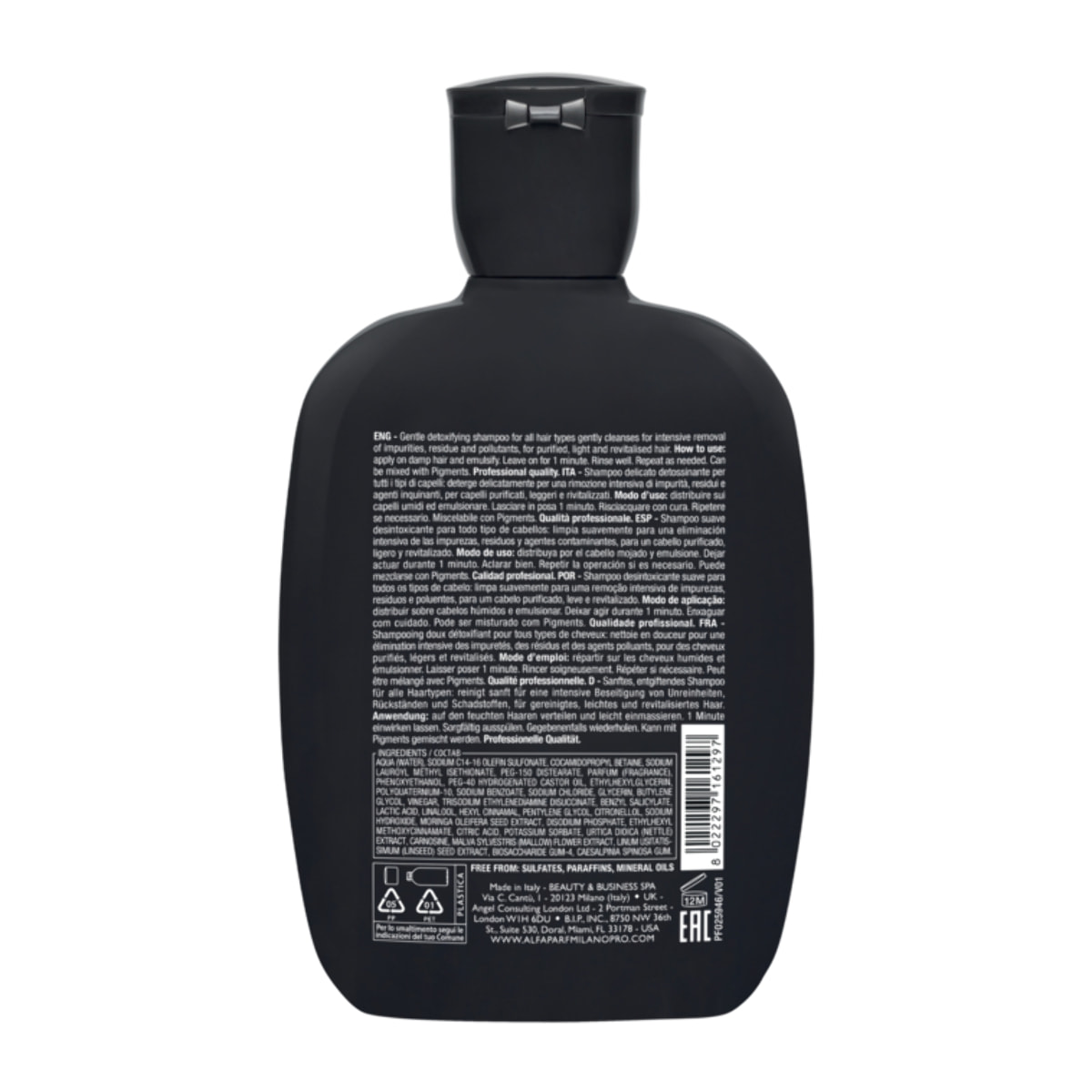 ALFAPARF MILANO Semi Di Lino Detoxifying Low Shampoo 250ml