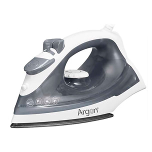 Plancha gris con 1600W de potencia y 170ml de capacidad.