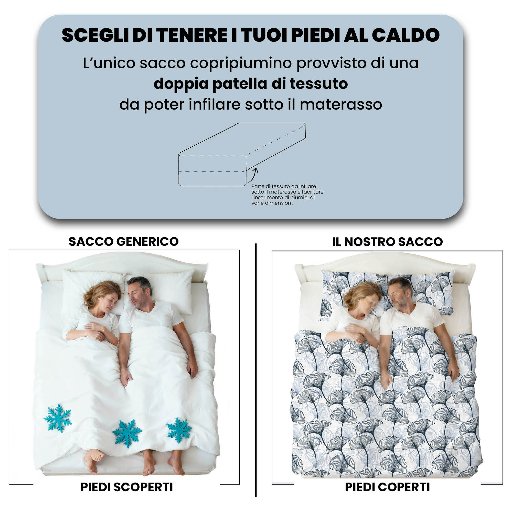 PARURE COPRIPIUMINO INFINITY - 100% Microfibra