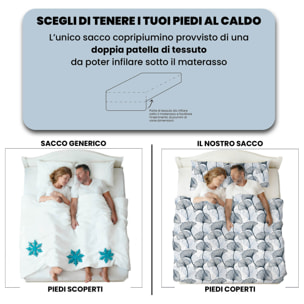PARURE COPRIPIUMINO INFINITY - 100% Microfibra