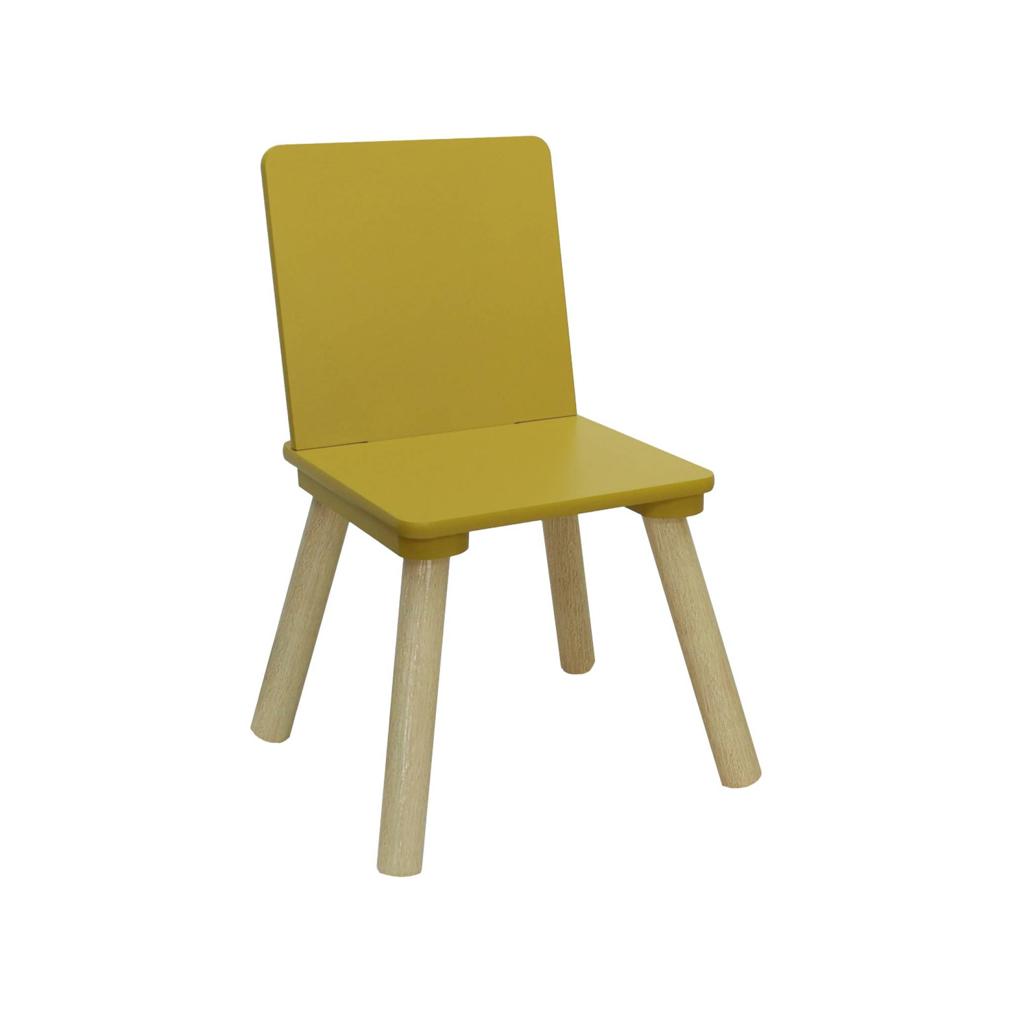 Table carrée enfant bois de pin 2 assises JUDITH