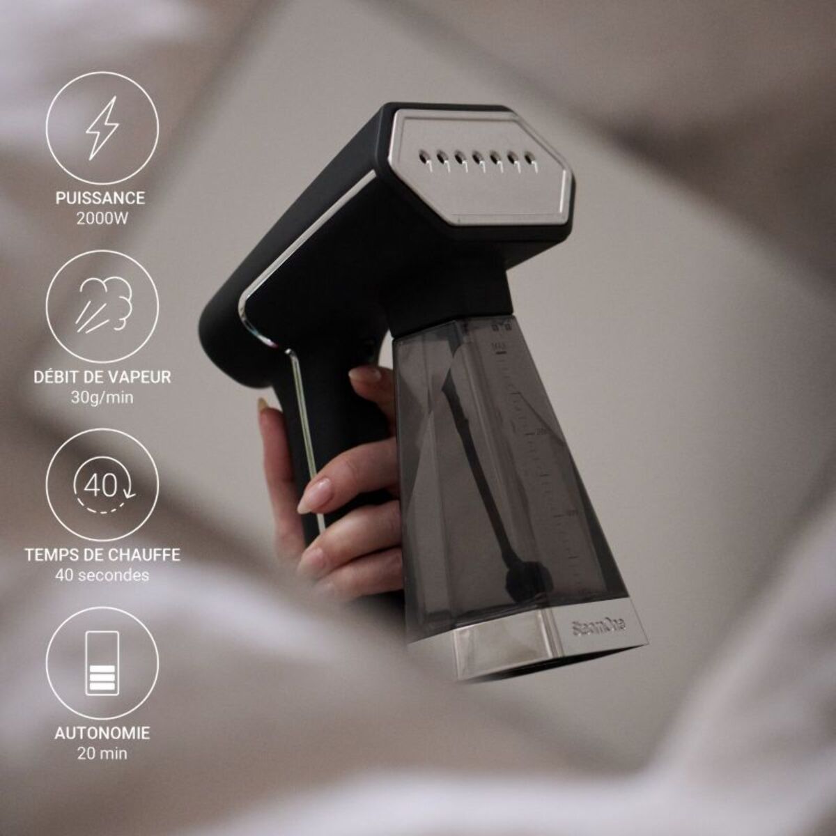 Défroisseur vapeur STEAMONE SN300SB-A Victor XL