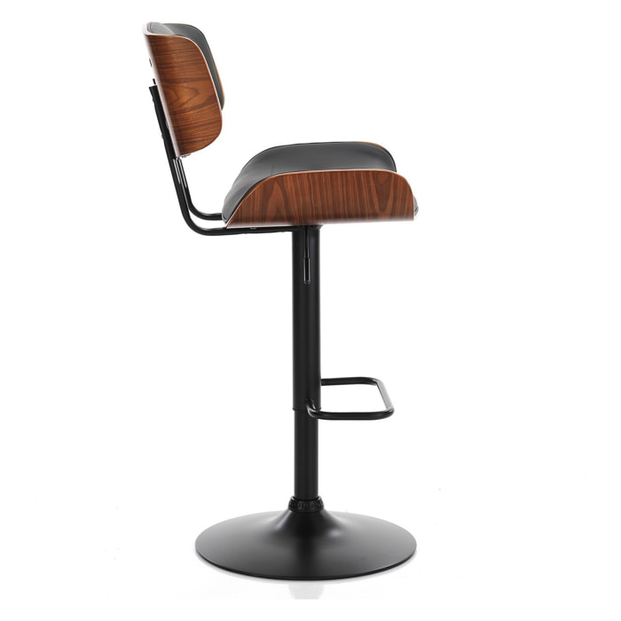 Oresteluchetta Sgabello ROSEVILLE BLACK