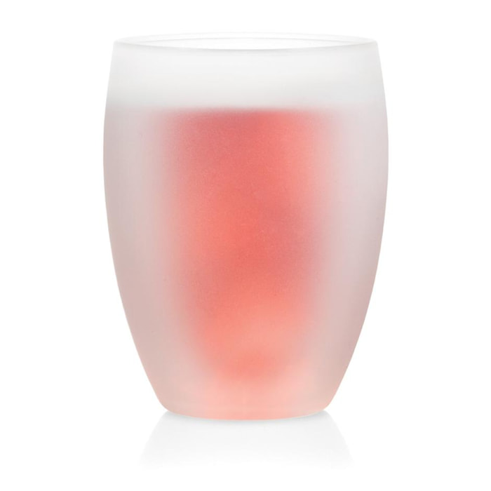 PAVINA: 2 Verres à double paroi PAVINA recouverts de silicone 0.35 l, 12 oz 0.35 L
