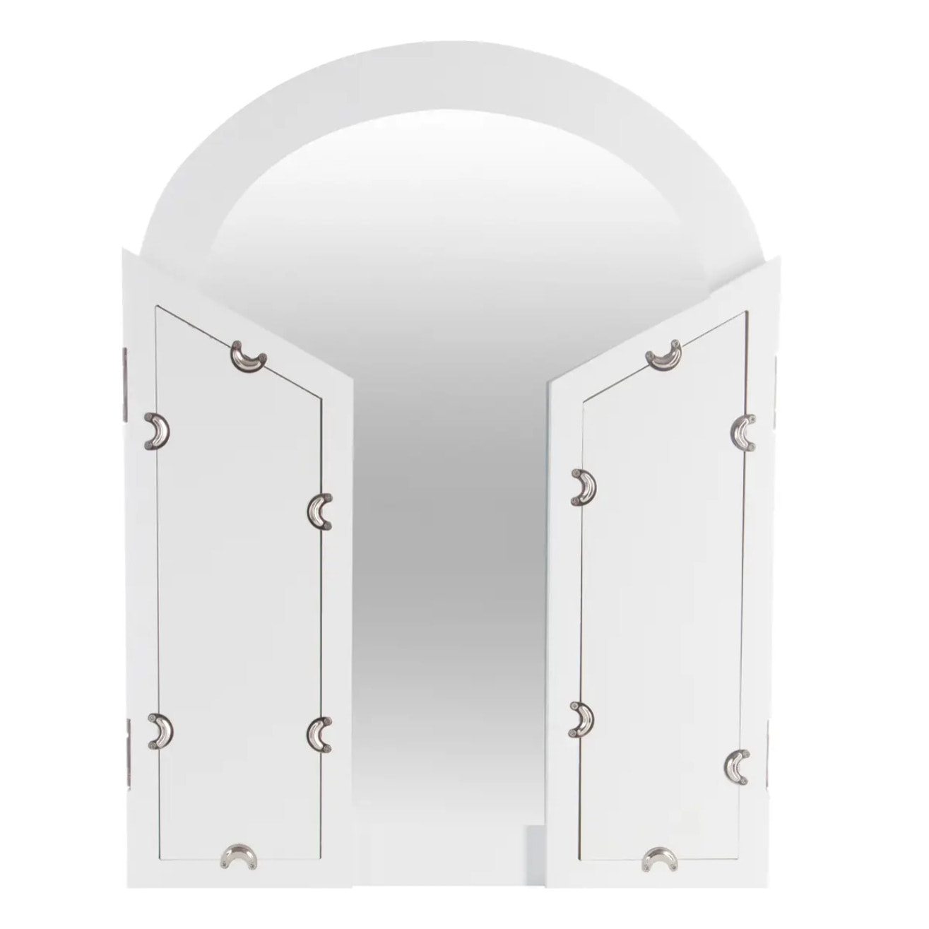 Coiffeuse "Aurell" blanc 1 tiroir