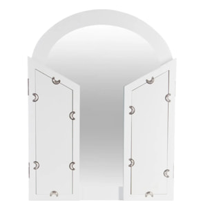 Coiffeuse "Aurell" blanc 1 tiroir
