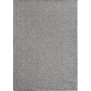 HELIX - Tapis moderne effet laine bouclé gris