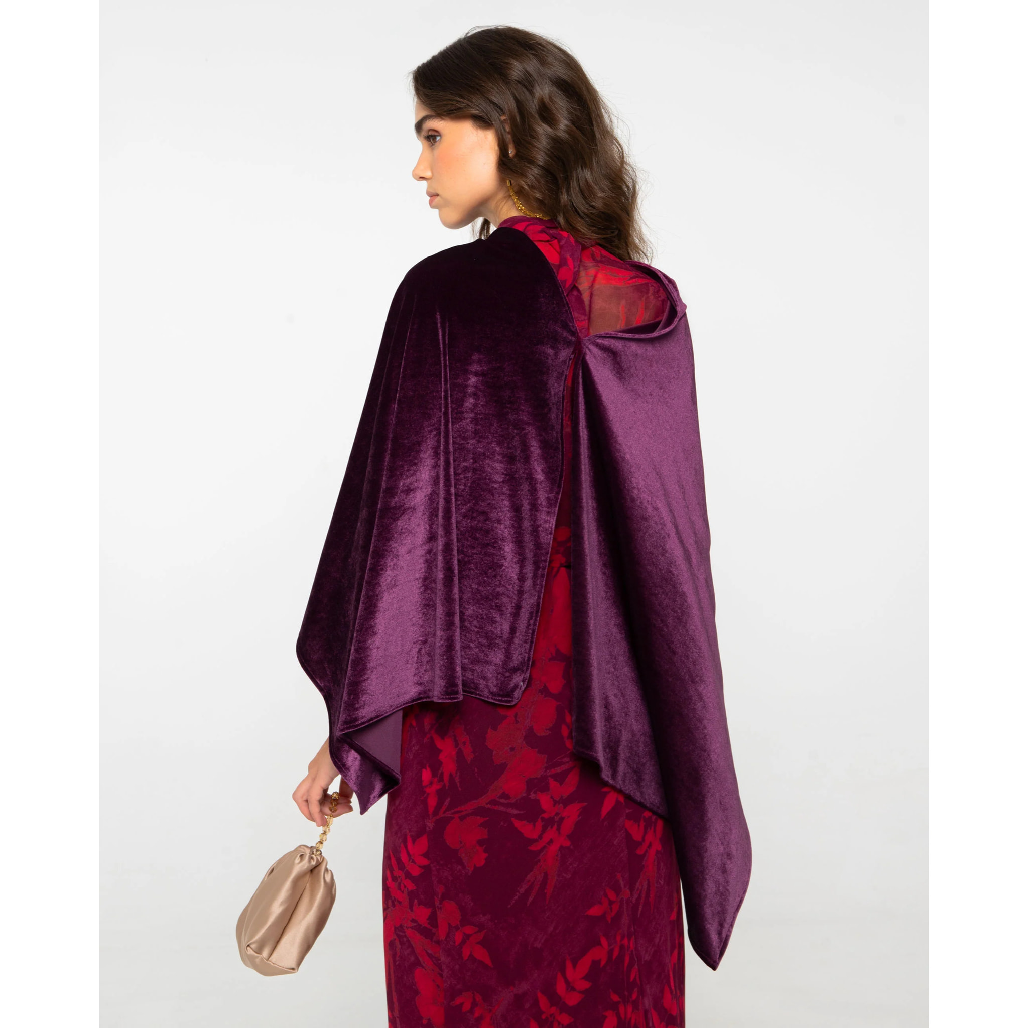 Echarpe de mujer elegante.