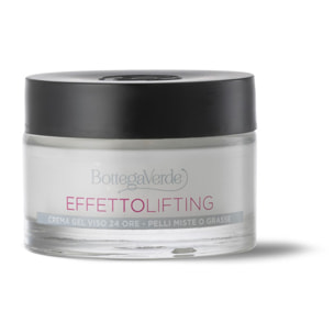 Effetto lifting - Crema gel facial 24 horas, antiedad, efecto lifting inmediato* - con ácido Hialurónico y extracto de Flor de Loto (50 ml) - pieles mixtas o grasas