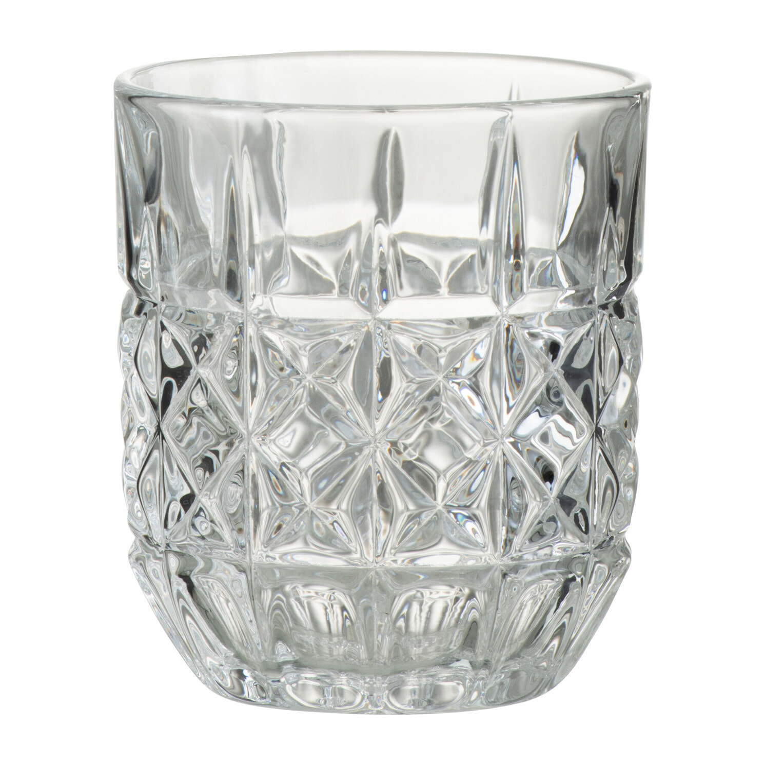 J-Line verre Whisky - transparent - coffret cadeau - 4 pcs