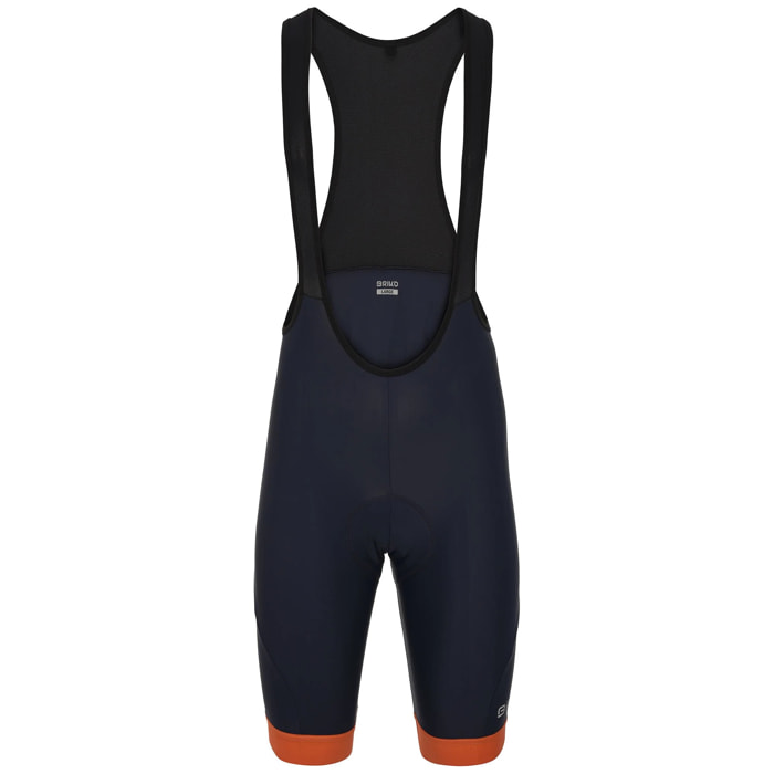 Briko - Tuta sportiva, Uomo, Blu - JERSEYKO BIBSHORT