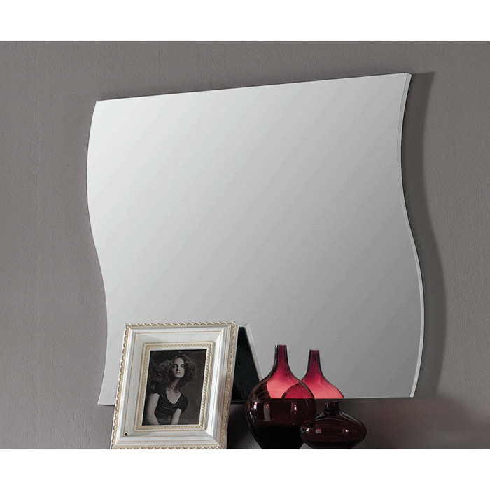 Specchio Ardin, Specchio da bagno, 100% Made in Italy, cm 71x2h60