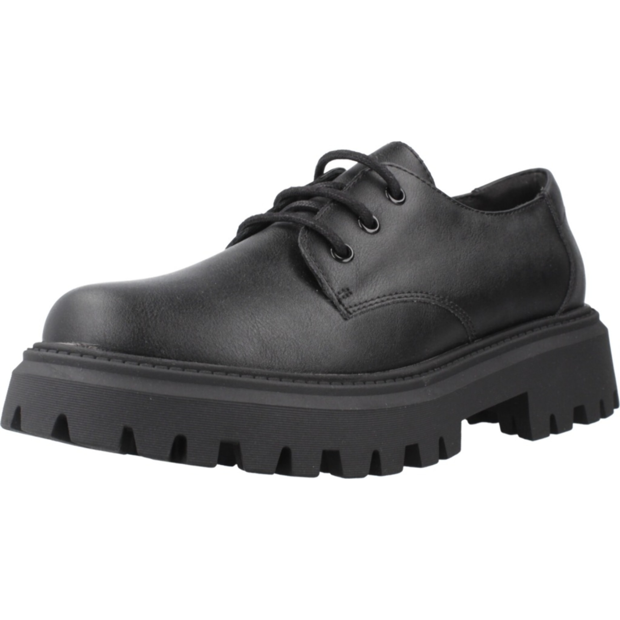 Zapatos Niño de la marca GEOX  modelo J MAQUINNENS GIRL NEGRO